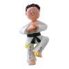 Store Ornament Central Personalized Martial Arts Ornament - Male, Brown Hair