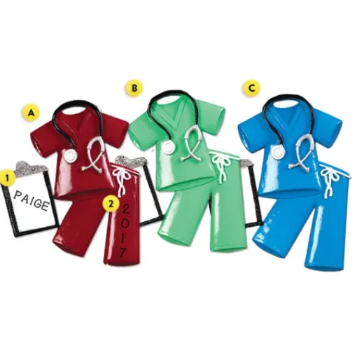 Best Sale PolarX Personalized Medical Scrubs/Nurse Scrubs