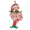 Clearance Personalized Mom's Favorite Child Ornament - Middle Girl Family Members
