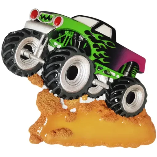 Clearance Personalized Monster Truck Ornament Transportation