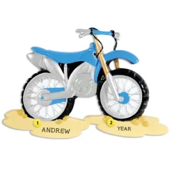 Fashion PolarX Personalized Motocross Bike On Dirt Ornament