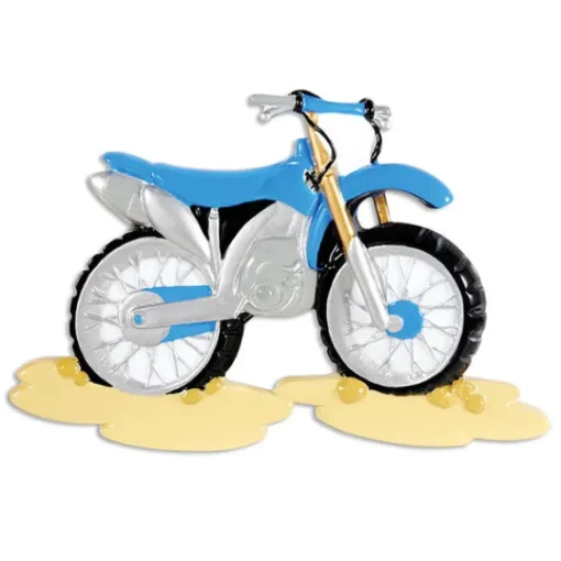 Best Personalized Motocross Bike On Dirt Ornament Transportation