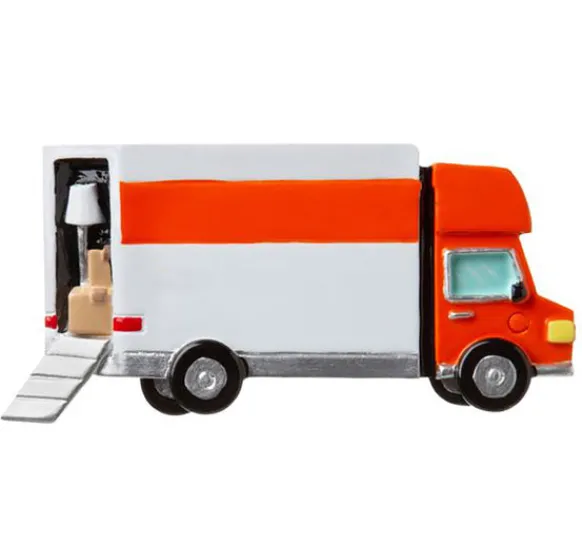 Discount Personalized Moving Truck Ornament Home & Housewarming