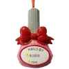 Best Sale Rudolph & Me Personalized Nail Polish Ornament