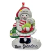 Cheap Personalized New Grandma Snowman Ornament Expecting & New Family