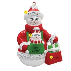 Cheap Personalized New Mommy Ornament Expecting & New Family