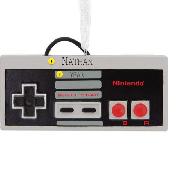 New Personalized Nintendo® Controller Ornament Fun & Games