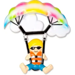 Cheap PolarX Personalized Parasailing Ornament
