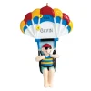 Fashion Rudolph & Me Personalized Parasailing Boy Ornament