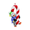 Discount Rudolph & Me Personalized Penguin With Candy Cane Ornament