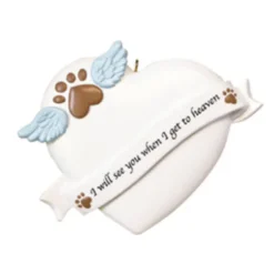 Outlet Rudolph & Me Personalized Pet Memorial Heart Ornament