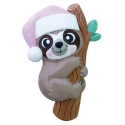 Online Personalized Pink Baby Sloth Ornament Baby