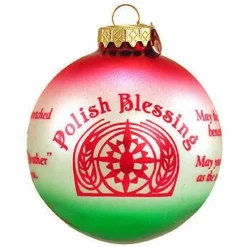 Online Bronners Personalized Polish Blessings Ornament