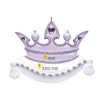 Cheap Personalized Princess Crown Ornament - Purple Kids