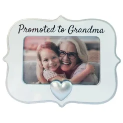 New Personalized Promoted To Grandma Frame Ornament Expecting & New Family