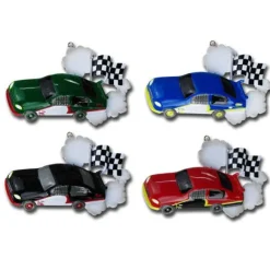 Fashion Personalized Race Car - Assorted Ornament Kids
