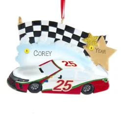Cheap Personalized Race Car Ornament Kids