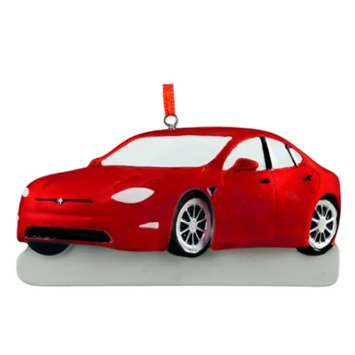 Cheap Personalized Red Electric Car Ornament Transportation