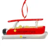 Online Rudolph & Me Personalized Red Pontoon Ornament