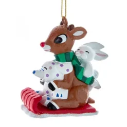 Cheap Personalized Rudolph The Red Nose Reindeer® With Misfit Toys Ornament Licensed Characters