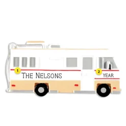 Clearance PolarX Personalized Rv Camper Ornament