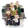 Best PolarX Personalized Rv Family Of 4 Ornament