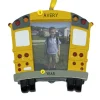 Hot Personalized School Bus Picture Frame Ornament Picture Frames