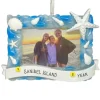 Outlet Personalized Seashell Picture Frame Beach Ornament Picture Frames