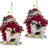 Flash Sale Kurt Adler Personalized Shih-Tzu In Dog House Ornament