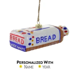Shop Cody Foster Personalized Sliced Bread Ornament
