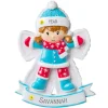 Fashion PolarX Personalized Snow Angel Girl Ornament