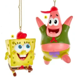 Best Sale Personalized Spongebob Squarepants™ Or Patrick Kamp Koral Ornaments Licensed Characters