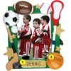 Store Personalized Sports Frame Ornament Picture Frames