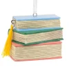Outlet Personalized Stack Of Books Ornament Hobbies & Activities
