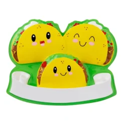 Cheap PolarX Personalized Taco Family Of 3 Ornament