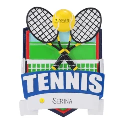 Best Sale PolarX Personalized Tennis Ornament