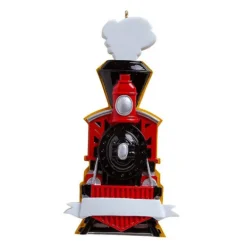 Store Personalized Train Engine Ornament Kids