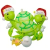 Outlet Personalized Turtle Couple Ornament Couples