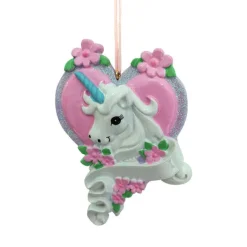 Store Personalized Unicorn Ornament Kids