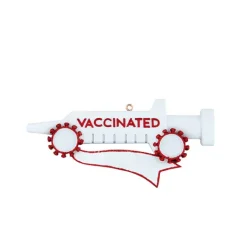 Store Personalized Vaccine Shot Ornament Vaccinated / Covid-19