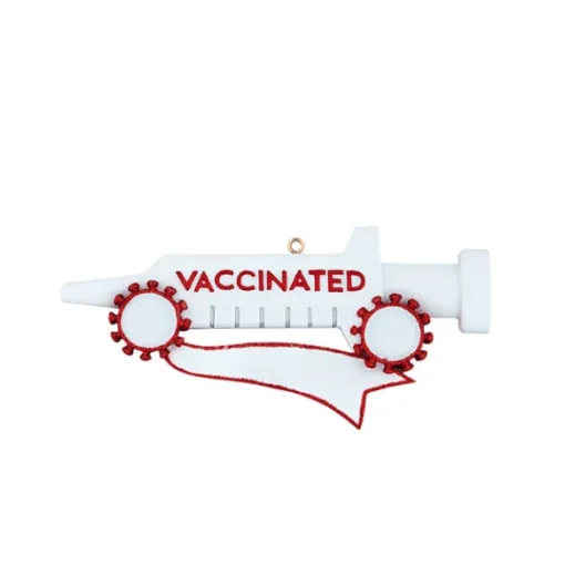 Store Personalized Vaccine Shot Ornament Vaccinated / Covid-19