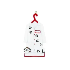 New Rudolph & Me Personalized Veterinarian Jacket Ornament