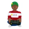 Best Sale Personalized Video Game Player Ornament - African American-Boy Fun & Games