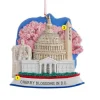 New Kurt Adler Personalized Washington D.C. Scene Ornament