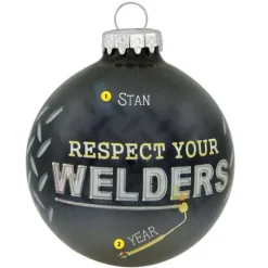 Best Sale Bronners Personalized Welder Ornament