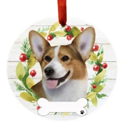 Cheap E & S Imports Personalized Welsh Corgi Ornament