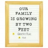 Flash Sale Personalized We'Re Expecting Letter Board Ornament Expecting & New Family