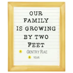 Flash Sale Personalized We'Re Expecting Letter Board Ornament Expecting & New Family
