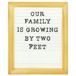Flash Sale Personalized We'Re Expecting Letter Board Ornament Expecting & New Family