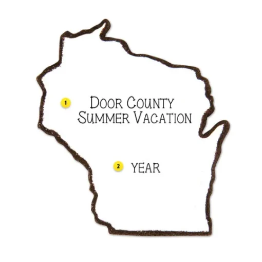 Shop Personalized Wisconsin Ornament Home & Housewarming